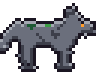 A mossy wolf.
