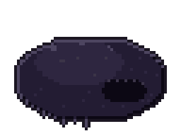 The light-eater: a wide mass with its mouth open.